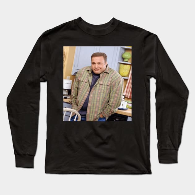 Kevin James Eric Lamonsoff meme Long Sleeve T-Shirt by GoldenHoopMarket